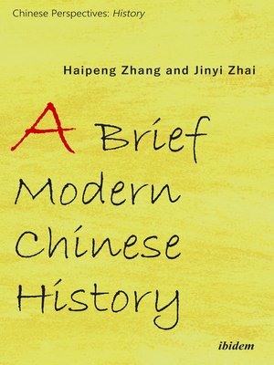 cover image of A Brief Modern Chinese History